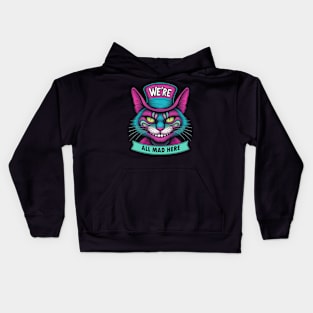 Cheshire Cate: We're All Mad Here Kids Hoodie